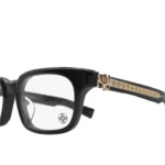 Chrome Hearts FOTI H.T.2 BK/GP Glasses Frame