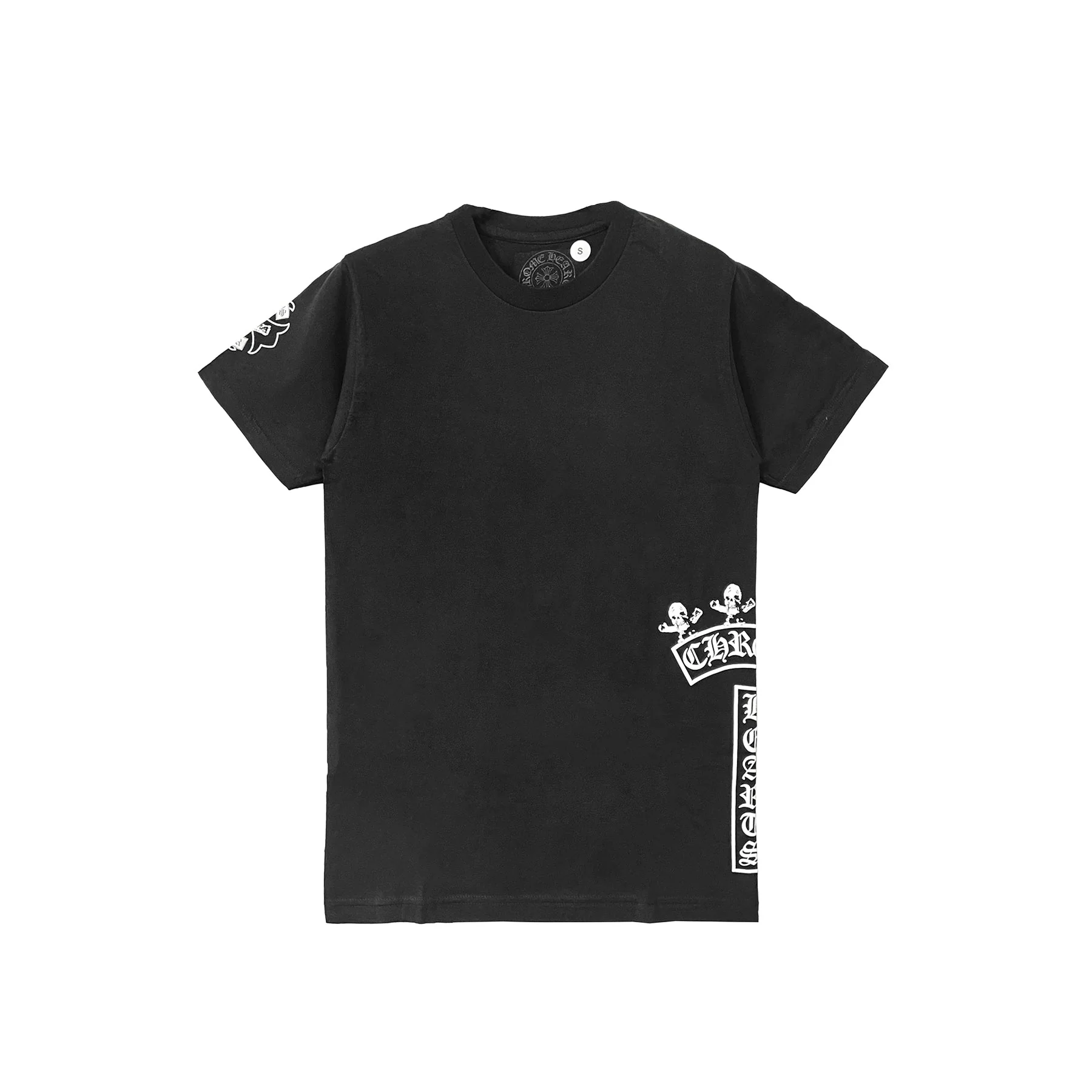 Chrome Hearts Foti TBar Script Logo Short Sleeve Tee Chrome Hearts Foti TBar Script Logo Short Sleeve Tee