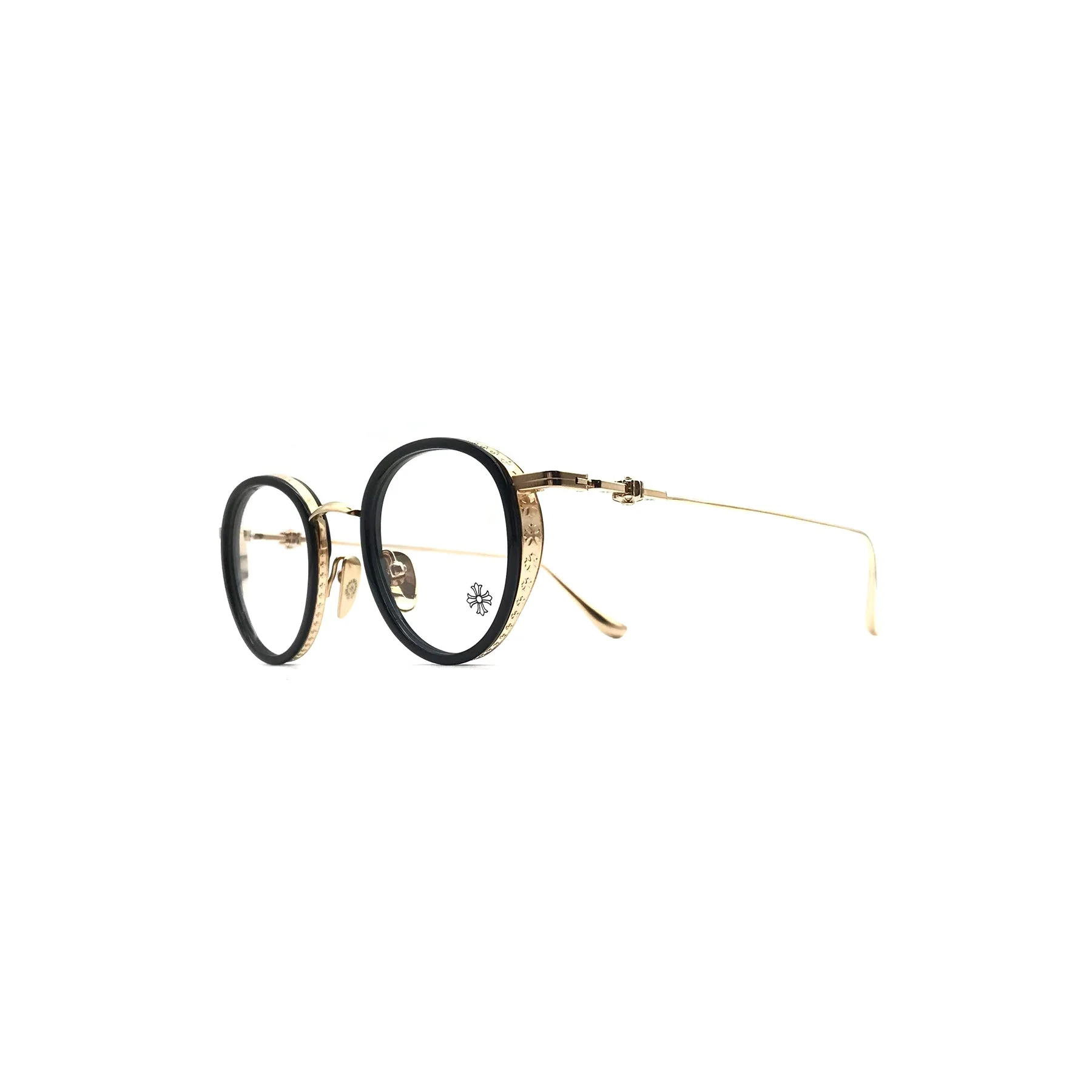 chrome-hearts-gush-bkgp-glasses-frame-8188139 Chrome Hearts GUSH BK/GP Glasses Frame