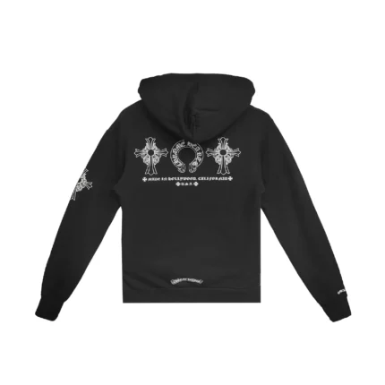 Chrome Hearts Hollywood Black Pullover Hoodie