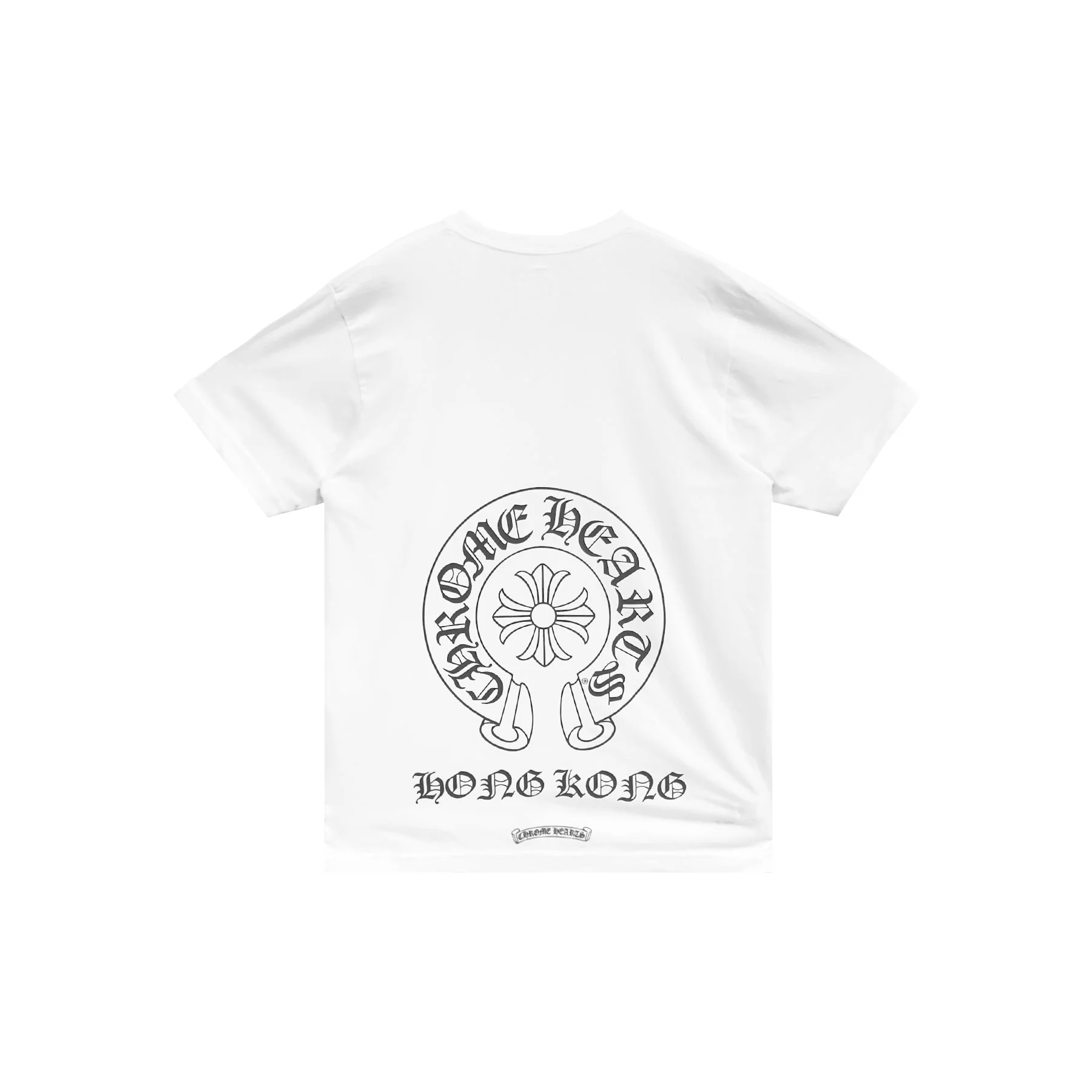Chrome Hearts Hong Kong Exclusive Horseshoe Short Sleeve Tee Chrome Hearts Hong Kong Exclusive Horseshoe Short Sleeve Tee