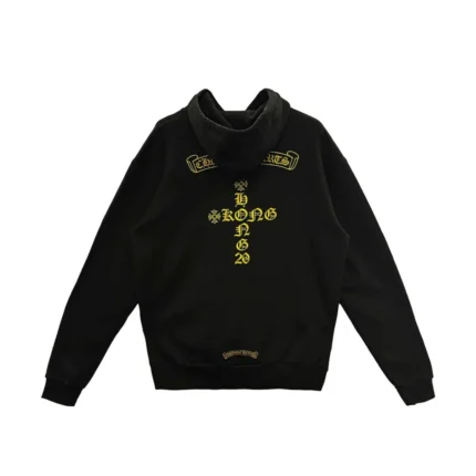 Chrome Hearts Hong Kong Exclusive Scroll Logo Hoodie