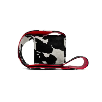 Chrome Hearts Pony Hair Cow Stripe Hot Pot Crossbody Bag