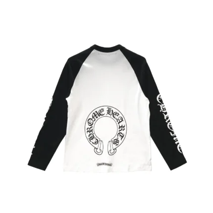 Chrome Hearts Horseshoe Logo Long Sleeve T-shirt