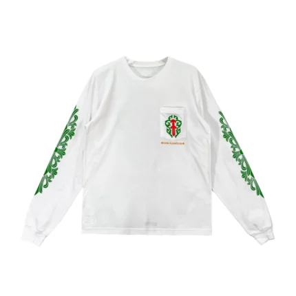 Chrome Hearts LA Exclusive Dagger Logo Long Sleeve Tshirt