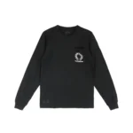 Chrome Hearts LA Los Angeles Exclusive T-bar Script Logo Long Sleeve T-shirt