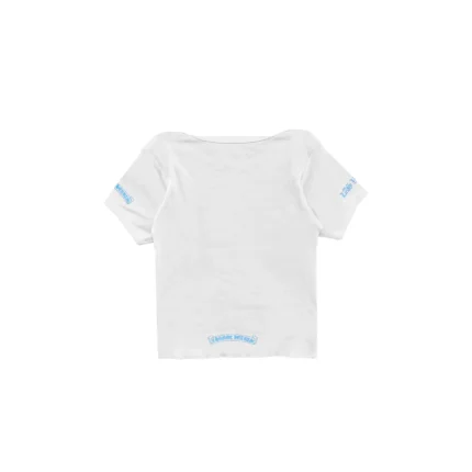 Chrome Hearts Las Vegas Exclusive Dice Logo Cropped Short Sleeves Tee