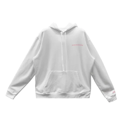 Chrome Hearts Laurie Lynn Stark Love You Portrait Pink Letter Hoodie