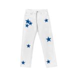 Chrome Hearts Levi's 501 Blue Star Patch Jeans