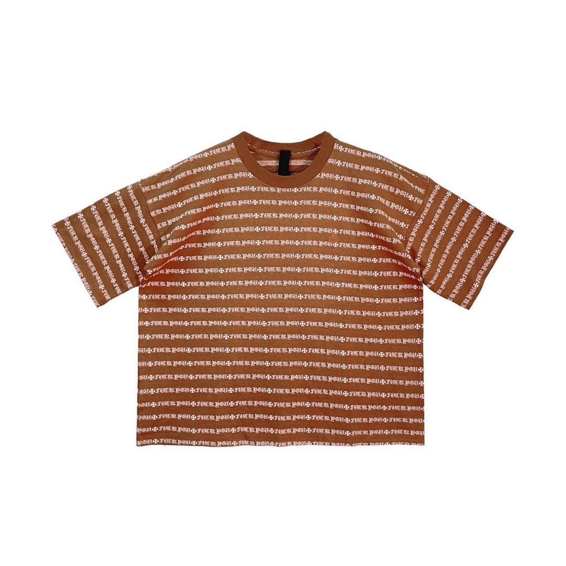chrome-hearts-limited-stripe-mens-short-sleeve-tee-763988.jpg Chrome Hearts Stripe Men's Short Sleeve Tee - Image 1