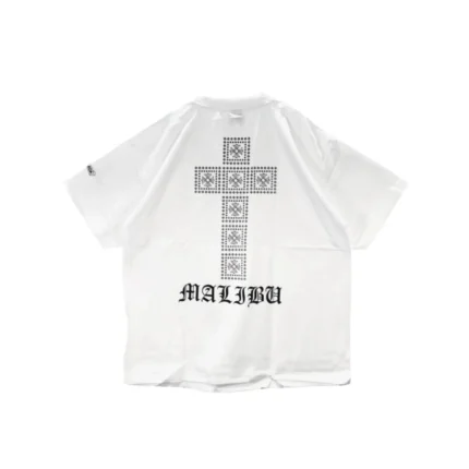 Chrome Hearts MALIBU Exclusive Cross Logo Short Sleeve T-shirt