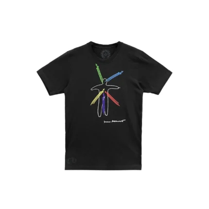 Chrome Hearts Marina Abramovic Graphic Print Black Short Sleeve Tee