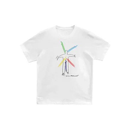 Chrome Hearts Marina Abramovic Graphic Print White Short Sleeve Tee