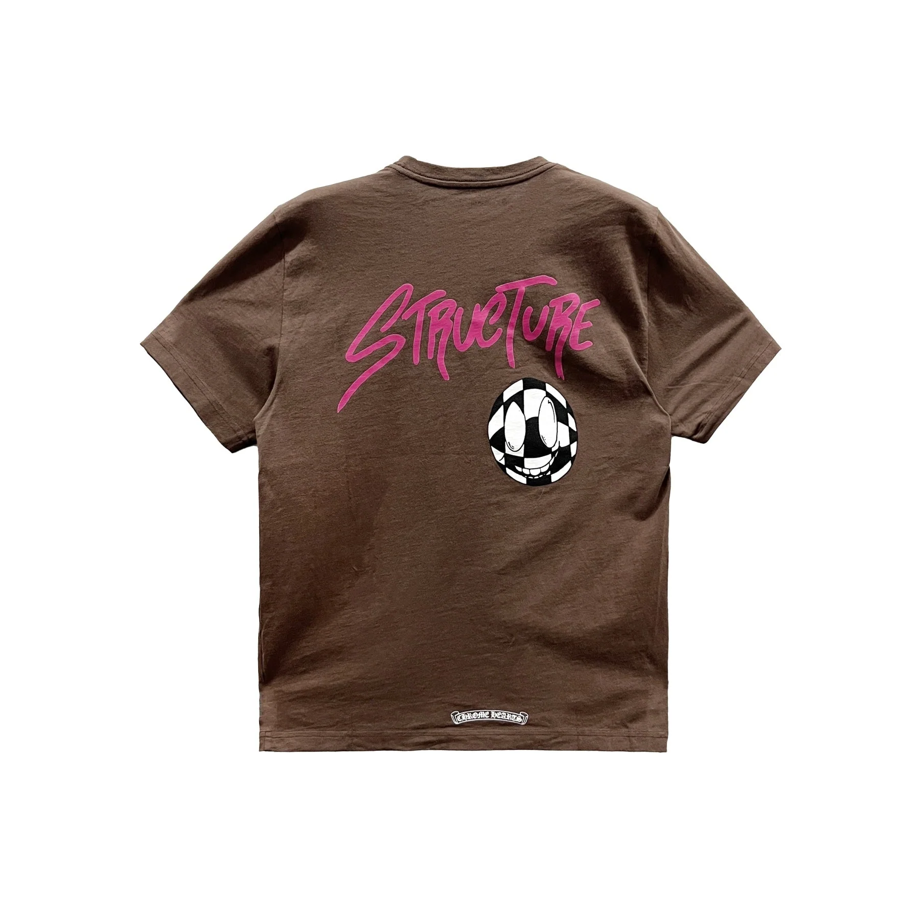 Chrome Hearts Matty Boy Brown PURRELLE Graffiti Short Sleeve Tee Chrome Hearts Matty Boy Brown PURRELLE Graffiti Short Sleeve Tee