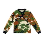 Chrome Hearts Matty Boy Camouflage Long Sleeve T-Shirt Tee