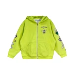 Chrome Hearts Matty Boy Green Zip Up Hoodie
