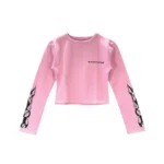 Chrome Hearts Matty Boy Pink Cycling Long Sleeve T-shirt