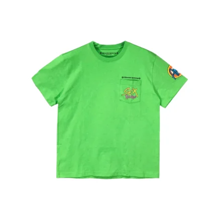 Chrome Hearts Matty Boy Sex Record Green T-shirt