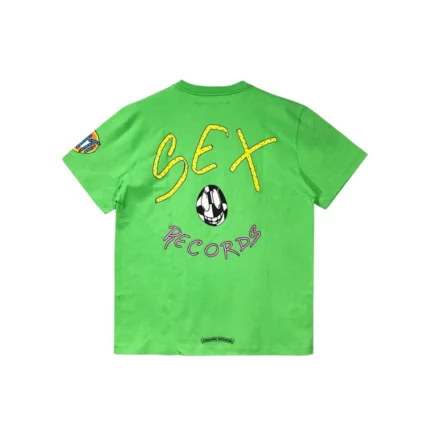 Chrome Hearts Matty Boy Sex Record Green T-shirt