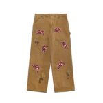 Chrome Hearts Matty Boy Sex Records Camouflage Cross Patch Carpenter Jeans