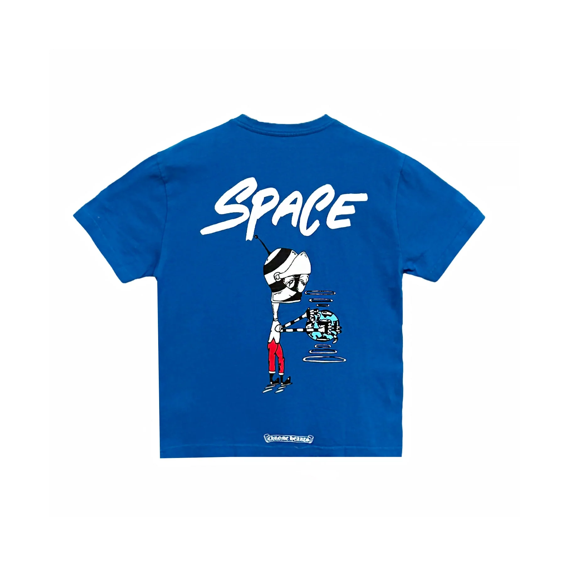 Chrome Hearts Matty Boy Space Blue Short Sleeve Tee Chrome Hearts Matty Boy Space Blue Short Sleeve Tee