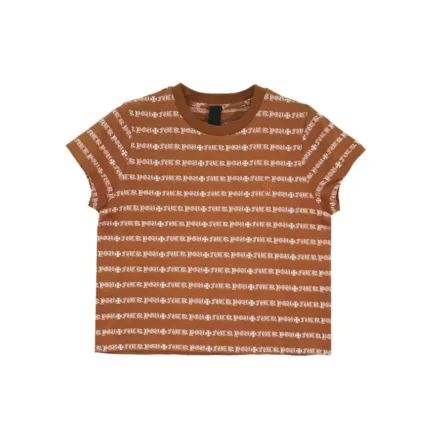 Chrome Hearts Matty Boy Stripe Women's Short Sleeve Tee