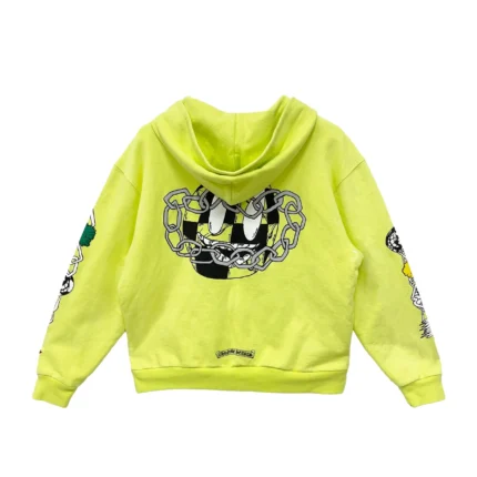 Chrome Hearts Matty Boy Thermal Zip Up Hoodie