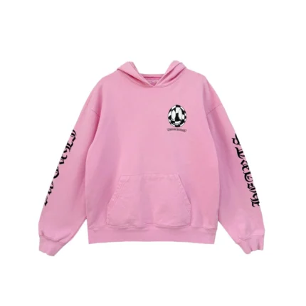 Chrome Hearts Matty Boy Vanity Pink Pullover Hoodie