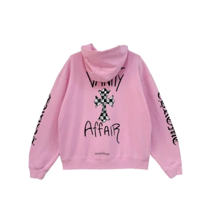 Chrome Hearts Matty Boy Vanity Pink Pullover Hoodie
