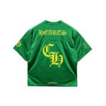 Chrome Hearts Mesh Ice Hockey Green Short Sleeve Tee