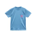 Chrome Hearts Miami Exclusive Horseshoe Blue Short Sleeve T-Shirt Tee