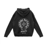 Chrome Hearts Miami Exclusive Horseshoe Logo Zip Up Hoodie