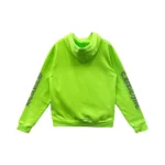 Chrome Hearts Miami Exclusive Script Logo Neon Green Hoodie