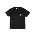Chrome Hearts Multi-Color Cemetery Cross Black Short Sleeve T-Shirt Tee