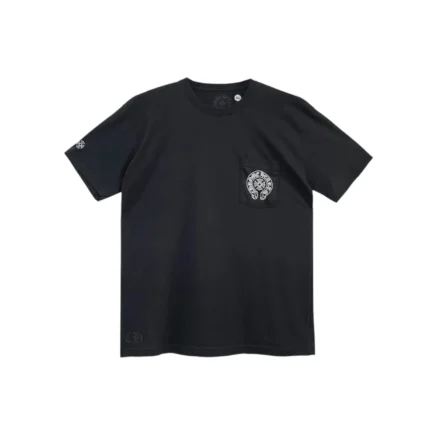 Chrome Hearts Multi Color Gradient Horseshoe Logo Short Sleeve T-shirt