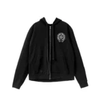 Chrome Hearts Multi Color Horseshoe Logo Zip Up Hoodie