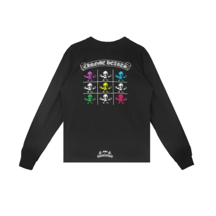 Chrome Hearts Multi Foti Black Long Sleeve T-Shirt Tee