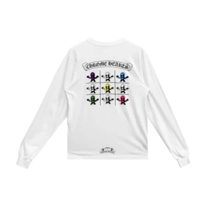 Chrome Hearts Multi Foti White Long Sleeve T-Shirt Tee