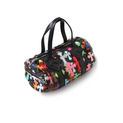 Chrome Hearts Multicolor Cross Patch Keepall Medium Duffle Bag