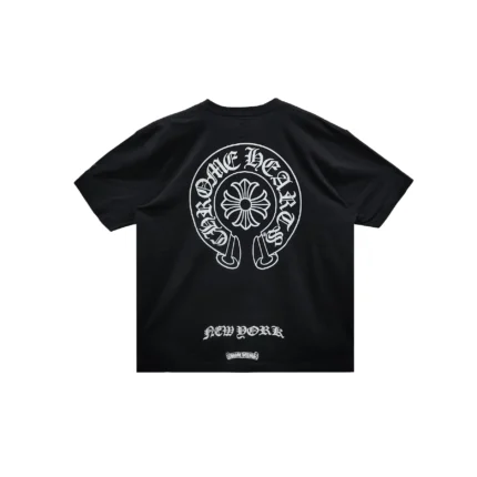 Chrome Hearts New York Exclusive Horseshoe Short Sleeve T-shirt Tee