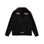Chrome Hearts NYC Scroll Logo Zip Up Hoodie