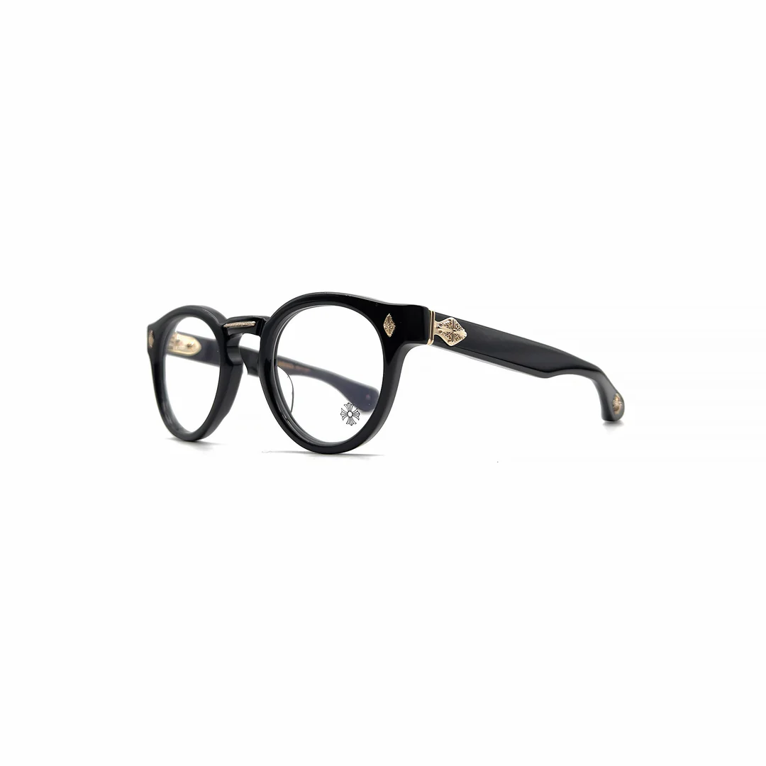 Chrome Hearts PETER ARNELL BK/GP Glasses Frame Chrome Hearts PETER ARNELL BK/GP Glasses Frame