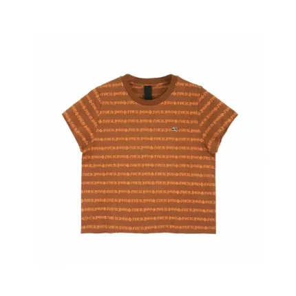 Chrome Hearts Red Lips Script Stripe Tee