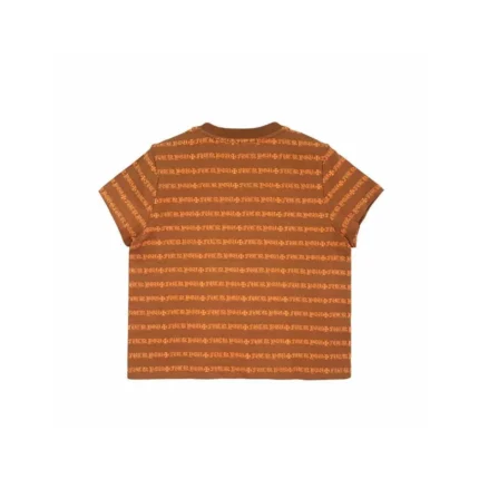 Chrome Hearts Red Lips Script Stripe Tee