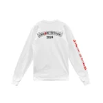 Chrome Hearts Rolling Stones Red Tongue Long Sleeve Shirt