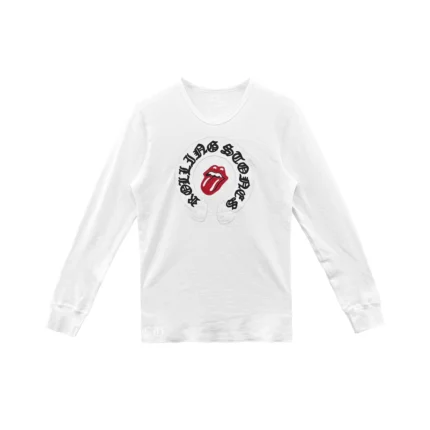 Chrome Hearts Rolling Stones Thermal Long Sleeve Tee