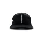 Chrome Hearts RS3 Triple Cross Embroidered Black Baseball Cap