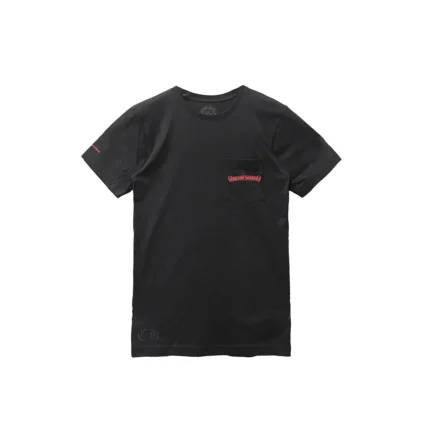 Chrome Hearts Scroll Horseshoe Logo Short Sleeve Tee