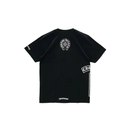 Chrome Hearts Side T Bar Script Logo Short Sleeve T-shirt