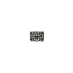 Chrome Hearts Silver Cemetery Multi Cross Ring